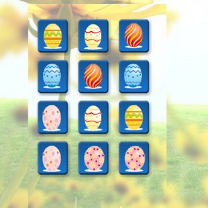 Easter Eggs Memory Game