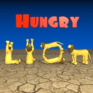 Hungry Lion