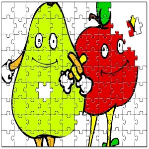 Puzzle Game ( Fruits)