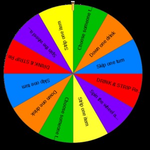Drinking Wheel Spin and Strip