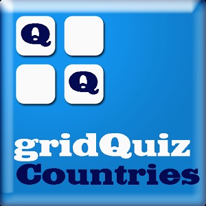 World Countries on gridQuiz