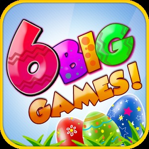 6 Big Easter Bunny Egg Games