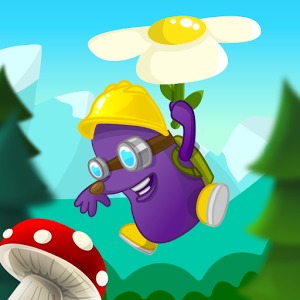Moley The Purple Mole