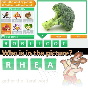 Guess the word by picture