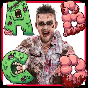 Zombie Alphabet Puzzles