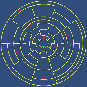 Circle maze