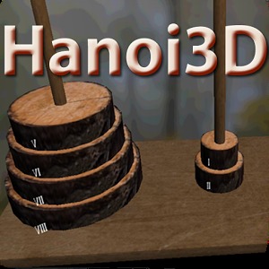 Hanoi Tower 3D Puzzle