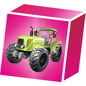 3D Block Cubes: Tractor Series