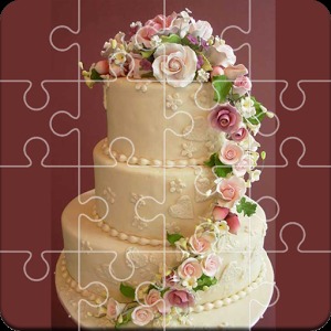 Tile Jigsaw Wedding Cake