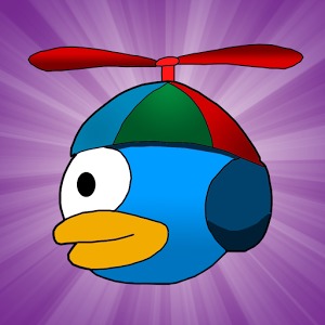 Flappy Helicopter bird