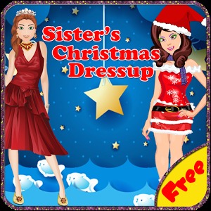 Sister's Christmas Dress Up