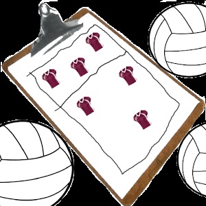 Volleyball Drawing Board