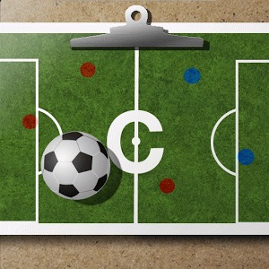 Soccer coach's clipboard