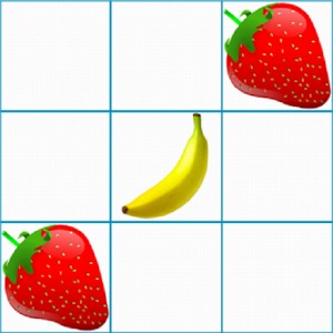 Tic Tac Toe Fruity