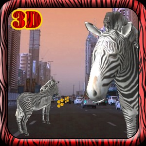 3D Zebra Racing Game