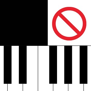 Black and White Piano Tiles