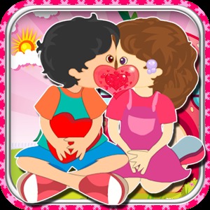 Fun Kids Apple Kiss