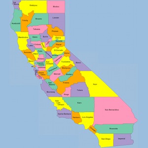 California Map Puzzle