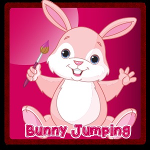 Easter Cute Bunny Jump