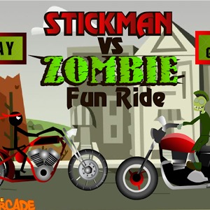 Stickman vs Zombie Fun Ride