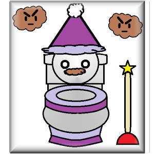 Magic Toilet Wizard