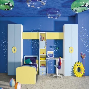 Boys room Idea - Tile puzzle