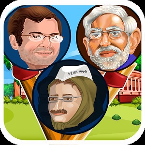 Modi Rahul Kejriwal (Fun Game)