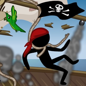 Stickman Black flag