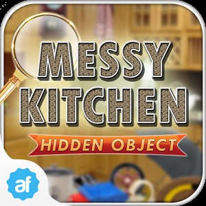 Hidden Object Messy Kitchen
