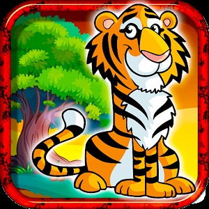 Jungle Tiger Match 3 Puzzle