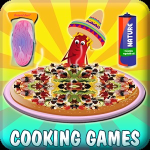 Cooking Mexican Pizza