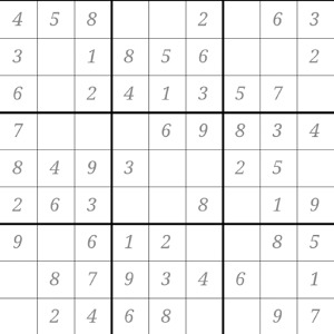 Simple Sudoku