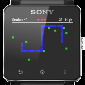 Snake SmartWatch 2 game