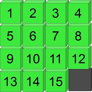 A 15 Puzzle Game