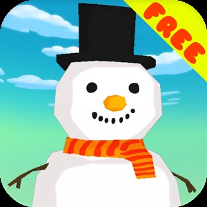 Snowman Falldown Game - Free