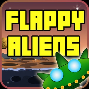 Flappy Alien-UFO Attack