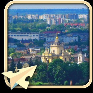 Stick-Puzzle Lviv aerial view