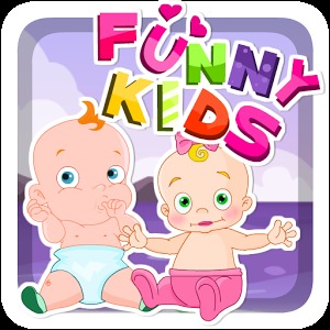 Funny Kids Kissing