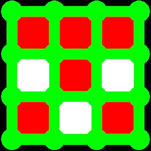 Line vs Box. Dots and Boxes