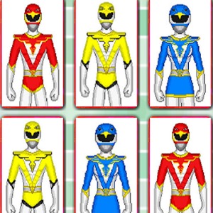 Hero Rangers Memory Game