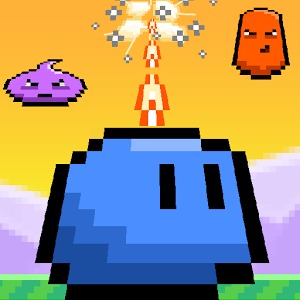 Retro Shooter Gem Gem Munchies