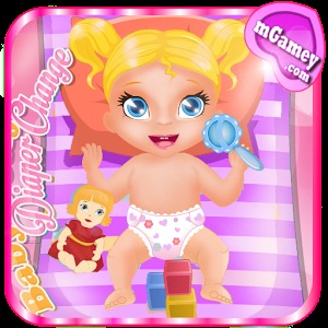 Baby Polly Diaper Change