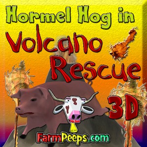 Hog's Volcano Rescue 3D