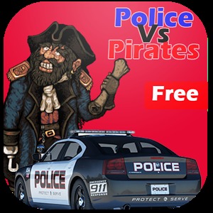 Police Vs Pirates : Car Game