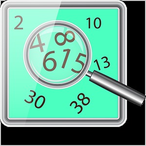 Numbers Search Puzzle Game