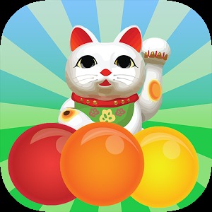 Bubble Shooter Lucky Cat