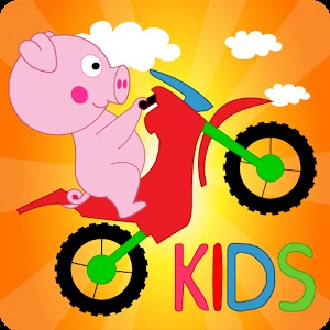 Peppie Pig Motocross Racing