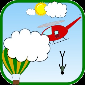 Stickman Parachute Action