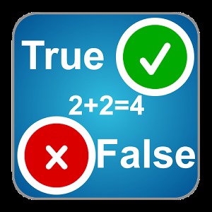 Math True False