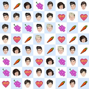 Match Three One Direction Game